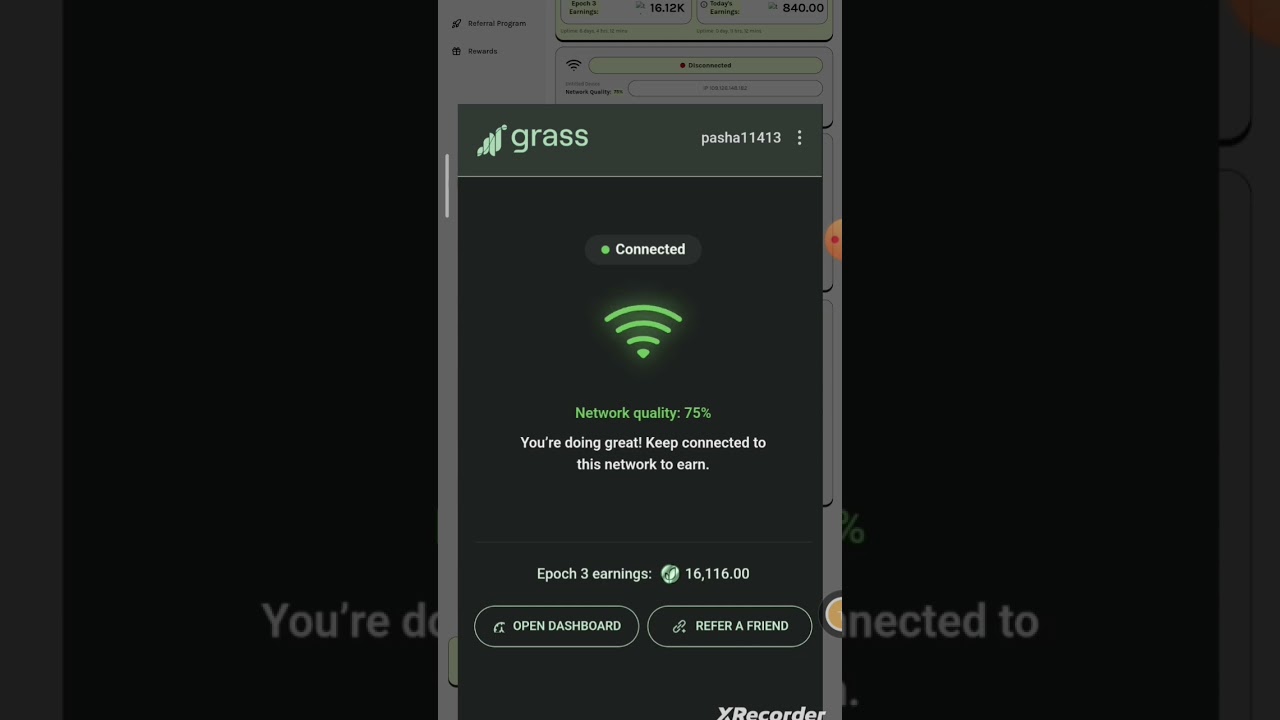 Заработок Grass. Деньги в интернете без вложений. Пассивный доход