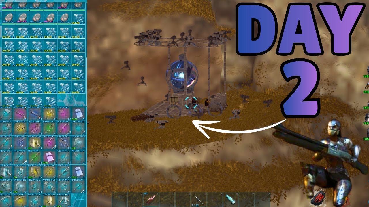 How 6 Players Took Over ARK's Most Populated Server || MESA 6 x MAN....