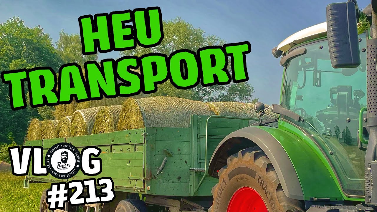 vLog213: Breitensport Heutransport