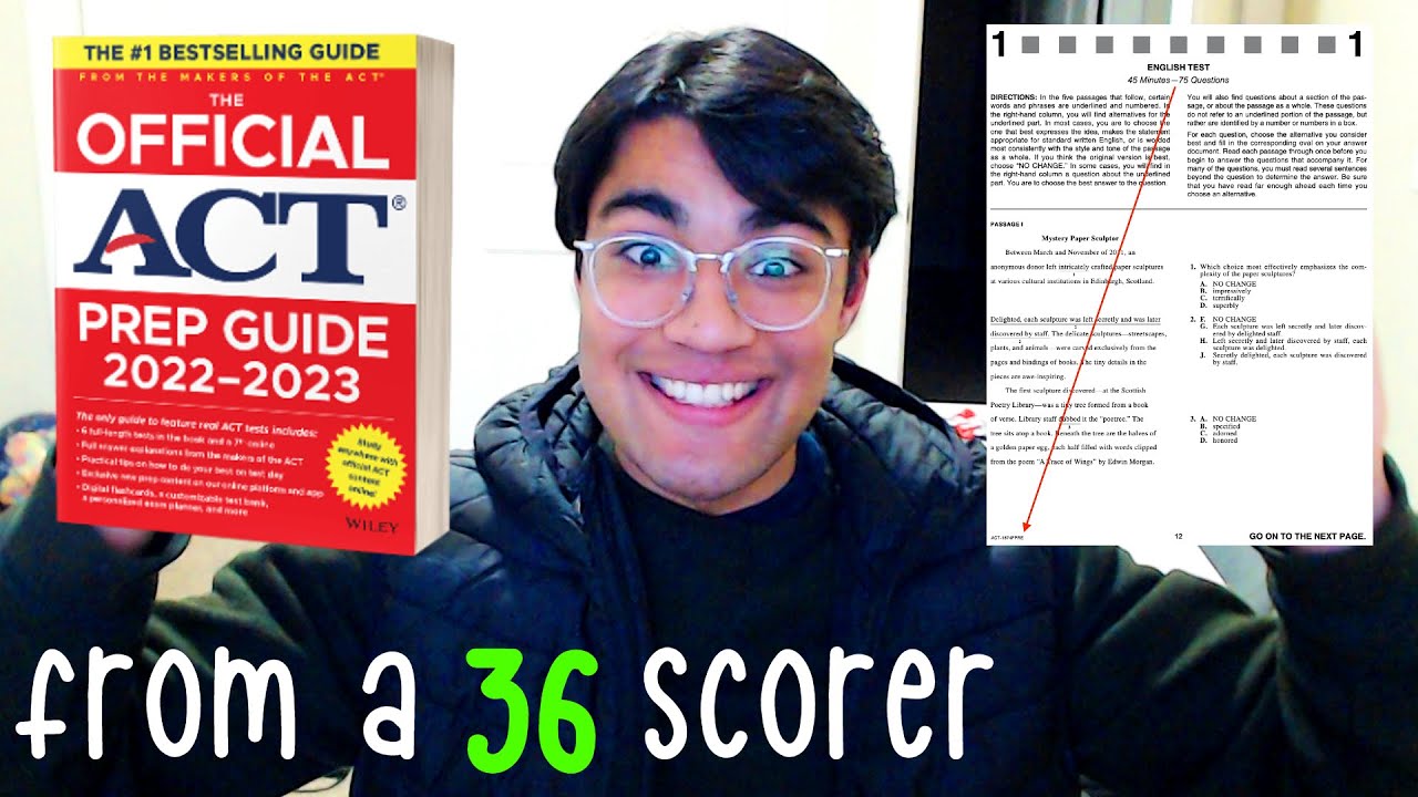 Стратегии, как получить 36 баллов на экзамене ACT от настоящего студента (2025)