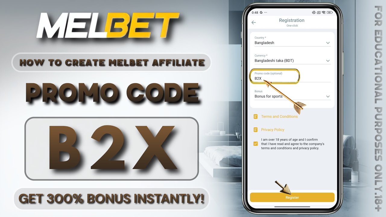 Melbet Promo Code 2026 🤑 Get 300% Bonus Instantly | Create Your Own Affiliate Promo Code