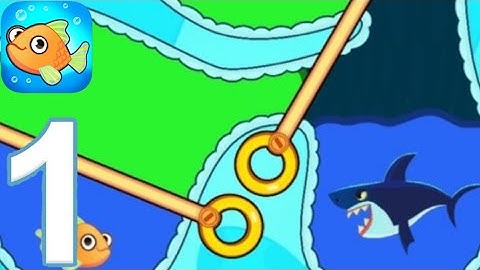 Save The Fish! - All Levels Solutions - Gameplay Walkthrough Part 1 (Android/iOS)