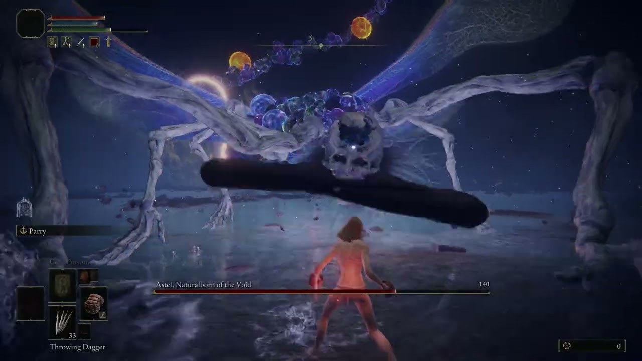 ELDEN RING - Astel, Naturalborn of the Void [Fist, RL1+0, No Damage]