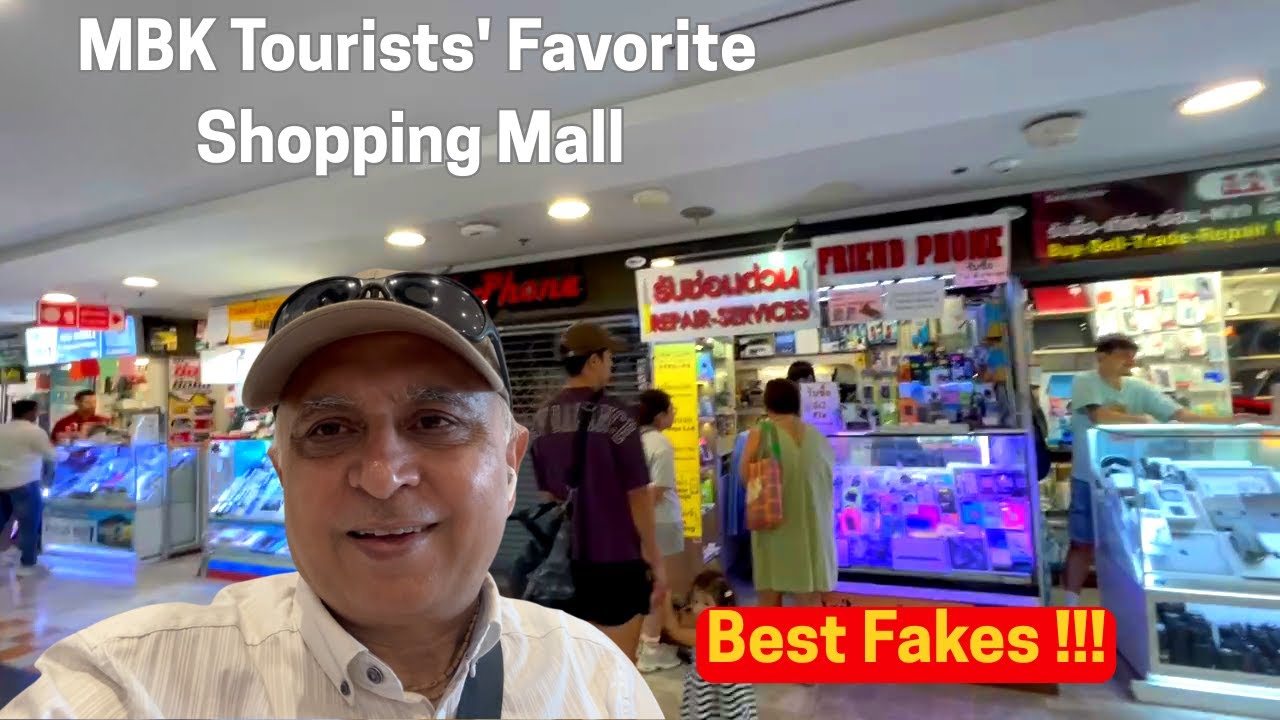 Bangkok MBK Shopping Centre | Fake Designer Market | Electronics | Currency Exchange