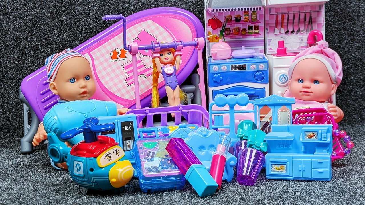 6 Minutes Satisfying with Unboxing Doctor toys, kitchen set doll Collection ASMR I Review Toys