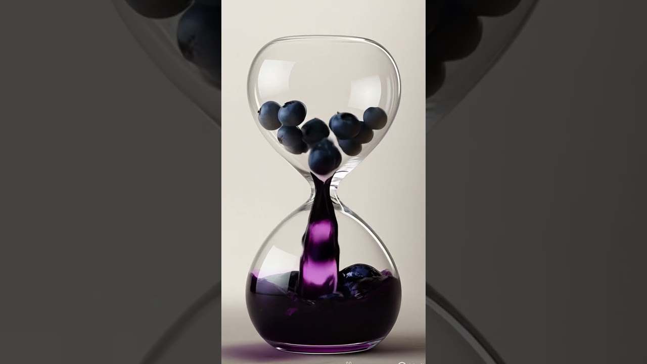 Hypnotic Blueberry Juice Transformation  