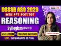 DSSSB ASO 2026 | MTS/ PRT/ PGT/TGT Reasoning Class | Syllogism Important Questions by Shikha Ma'am