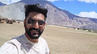 The REAL Ladakh Experience! Camels, Broken Roads & Freezing Pangong Lake | Day 9