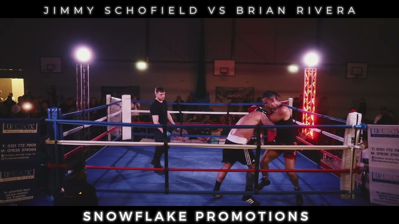 JIMMY SCHOFIELD VS BRIAN RIVERA [Full Fight] Turton Sports Centre 09/03/2024 Snowflake Promotions