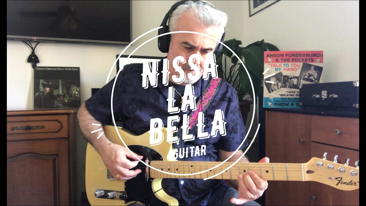 "NISSA LA BELLA" - HYMNE NIÇOIS - GUITAR SOLO/IMPROVISATION