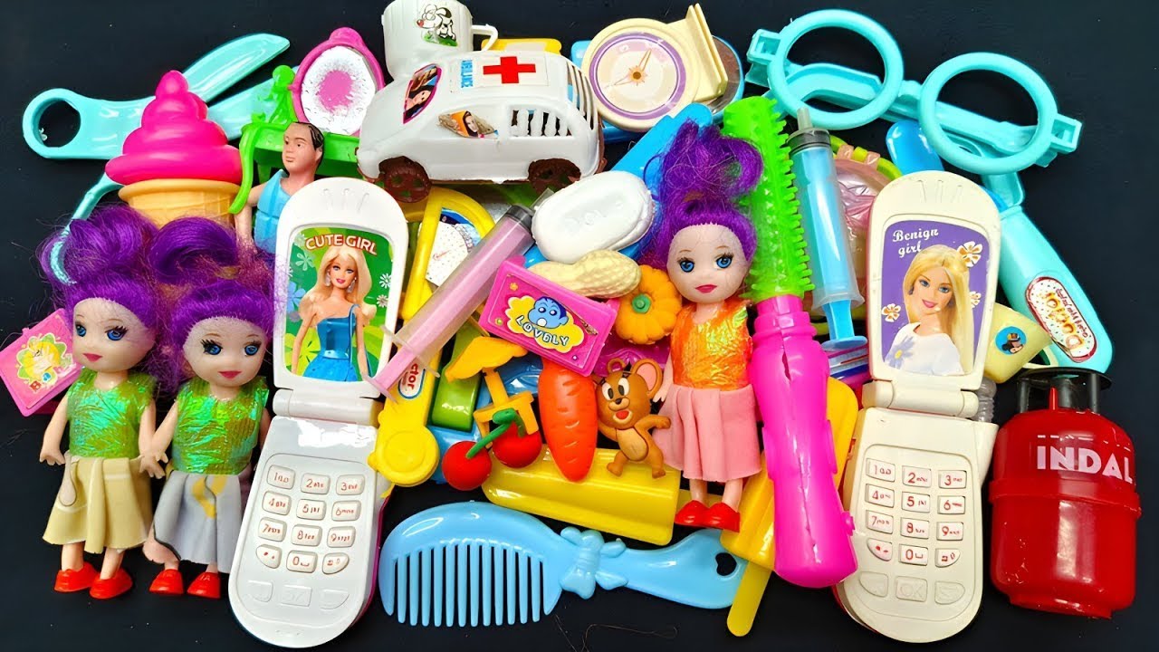 5 Minutes Satisfying With Unboxing Hello Kitty Kitchen Set Cutee Tiny Mini ASMR kitchen set