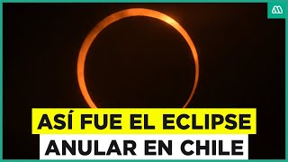 Así se vivió el eclipse en Isla de Pascua y en la patagonia
