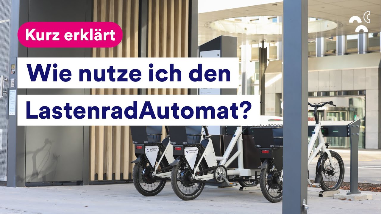 Kurz erklärt: Wie nutze ich den Lastenradautomat?