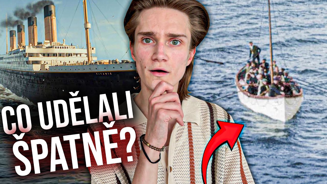 Proč na TITANICU přišlo o život tolik lidí, když měl dostatek záchranných člunů?