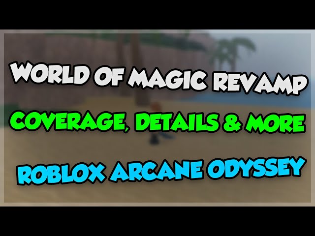 As excited as I am for Arcane Odyssey I'm gonna miss world of