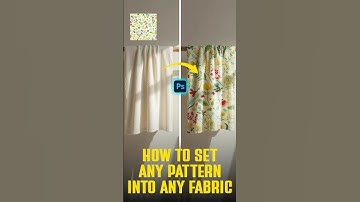 How to Apply Any Pattern Design to Fabric in Photoshop  Realistic Fabric Mockup Tutorial