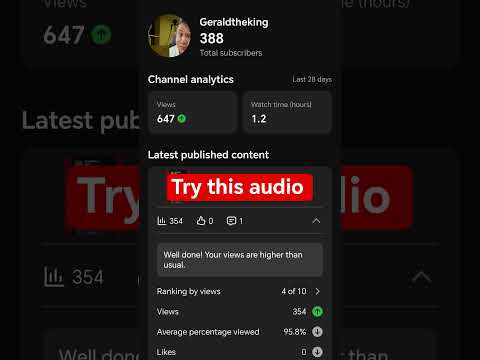 Try this audio