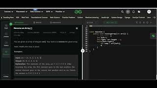 DAY 3 Reverse an Array