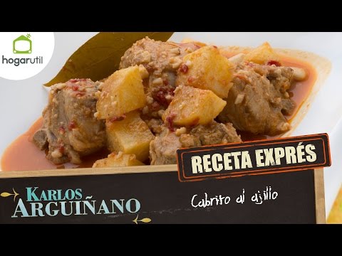 Receta Exprés: Cabrito al ajillo