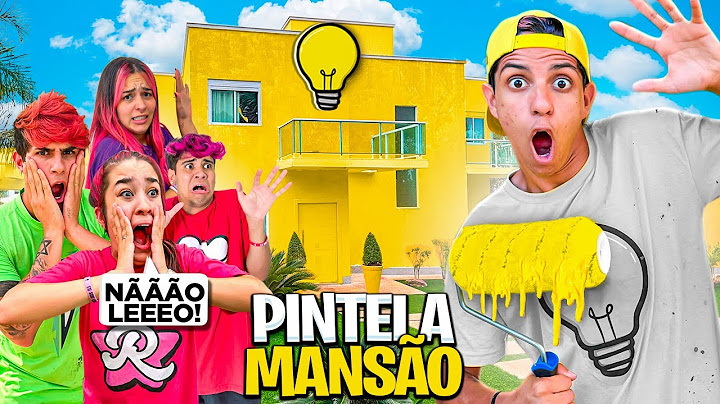 PINTEI A MANSÃO DOS ROSA DE AMARELO *A mansão agora é minha ?