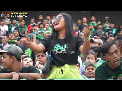 Pengamanan Surabaya 730 Game Persebaya vs Bali United di Stadion GBT Surabaya