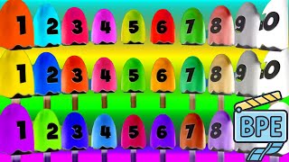 Learn Numbers With Ice Cream Popsicles | Sponsored By Klasky Csupo 2001 Effects | CoNfUsIoN