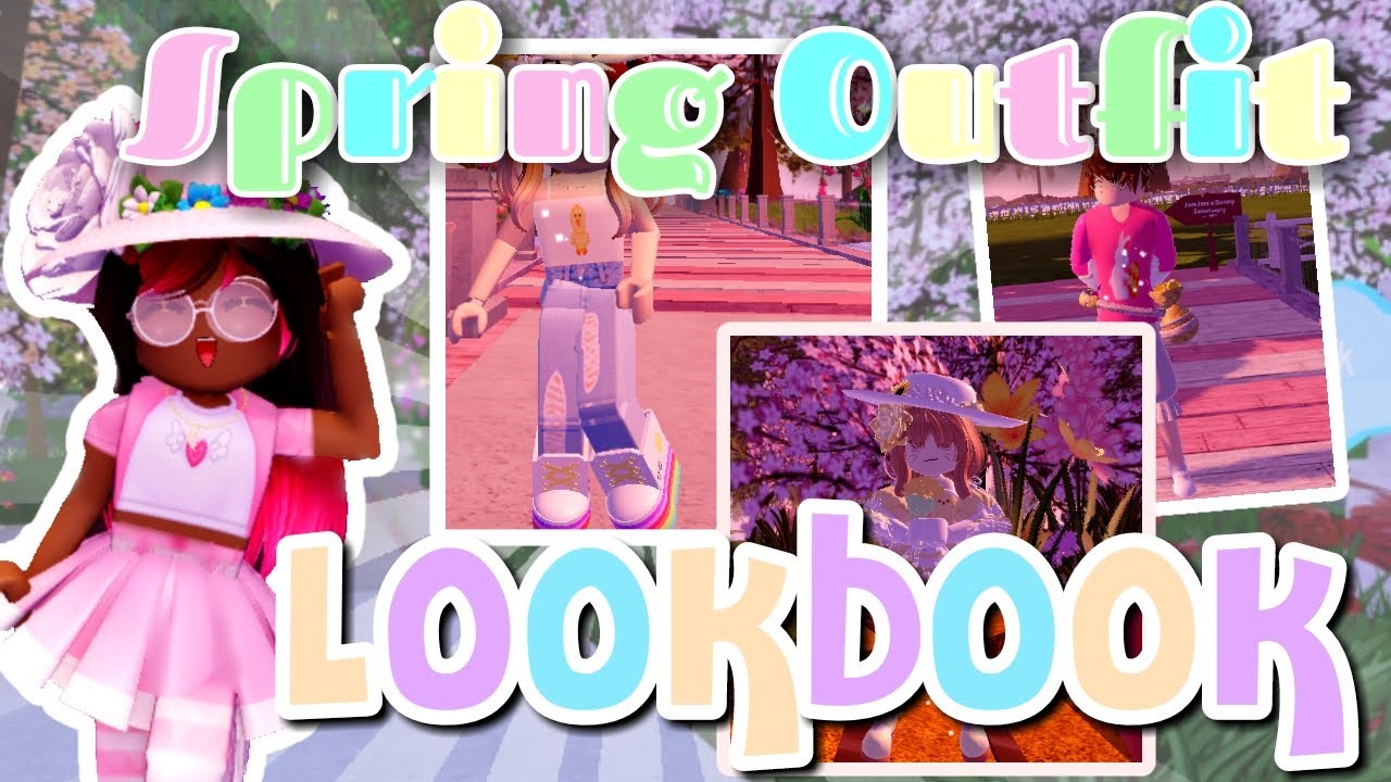 Spring/Easter Outfit Lookbook Royale high April Update 2021 YouTube