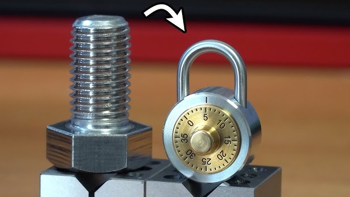 I Turn Stainless Steel Bolts into a Pocket Safe 