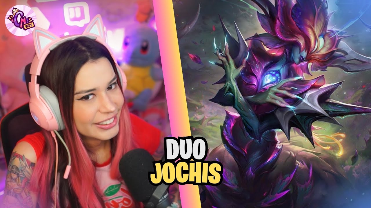 DUO JOCHIS 🤪 / CRYSTAL MOLLY JUEGA LOL CON XENTAYAH