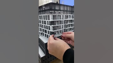 POV: You Make Architectural Scale Models✨ #architecture