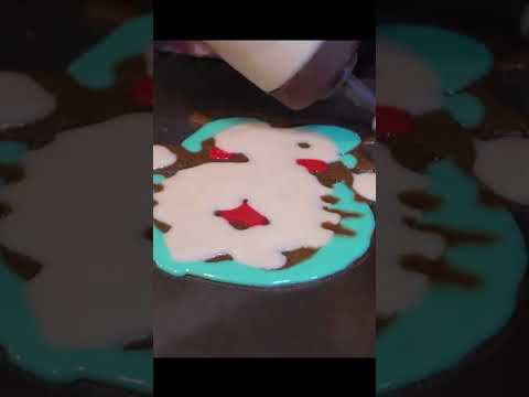<strong>Doraemon</strong> Pancake - Thai street food #shorts