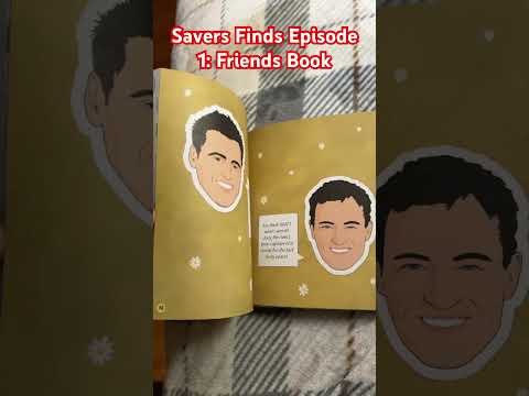 SAVERS FINDS EPISODE 1: Friends Book “I’ll Be There For You” By Emma Lewis #thriftyfinds #friends