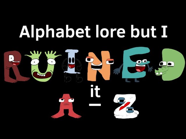 Lowercase alphabet lore (A-Z) (Part 1) - Comic Studio