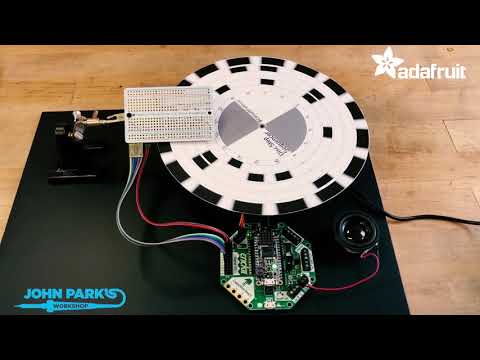 John Park's Disc Step Sequencer - beat demo @adafruit @johnedgarpark #adafruit