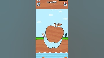 Slice Apple 🍏 Funny Game Level #657 #shorts #shortsfeed #slicetosave #gaming #gameplay #viral