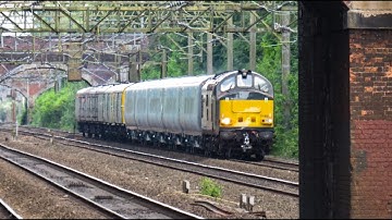 **NEW TPE STOCK** ROG Class 37 No. 37611 on 5Q42 @ Heaton Chapel on 3.6.19 - HD