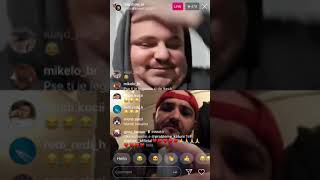 Bigshow Al & Diamanti Blu Me Lot Live Ne Instagram