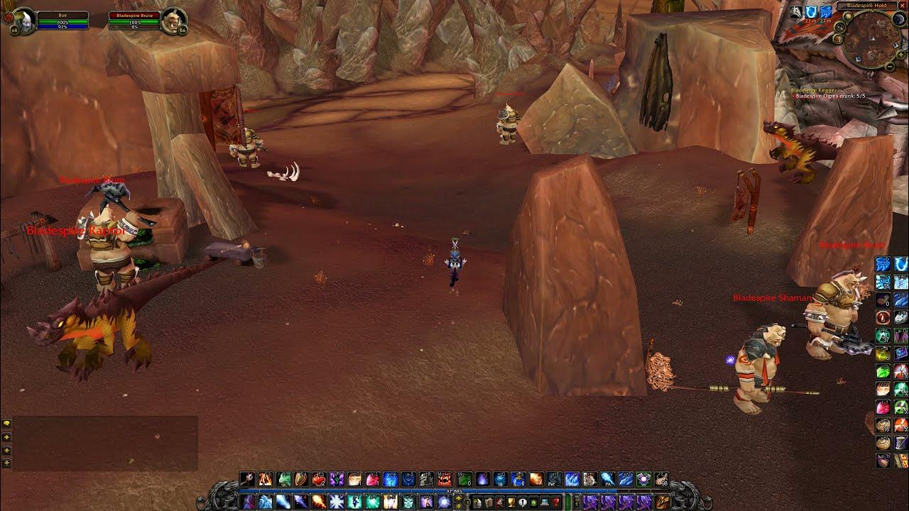 Bladespire Kegger, WoW TBC Quest YouTube