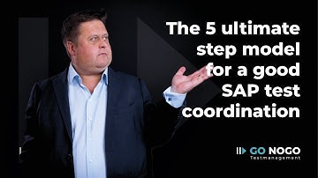 The 5 ultimate step model for SAP coordination | SAP testing Unlocked