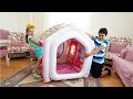 Zehra Yusuf and Father Play with Toys and Game House for Children Pretend, Funny video for kids