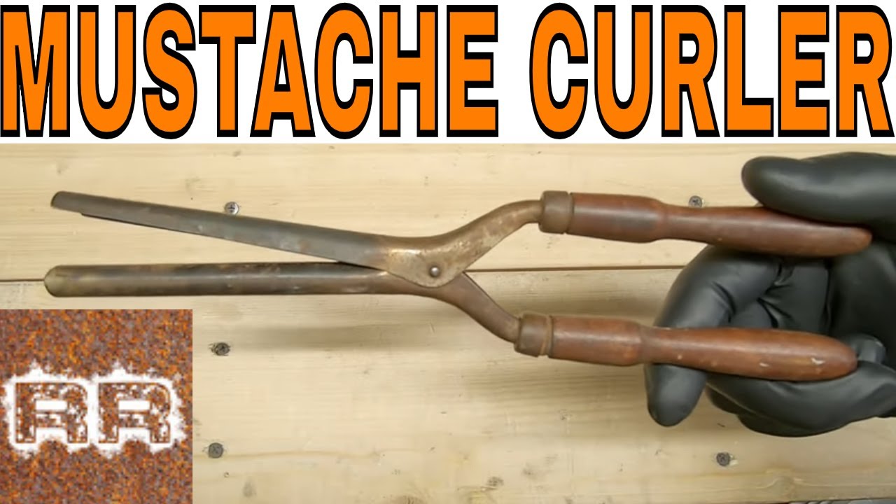 Antique Mustache Curler Restoration Video YouTube