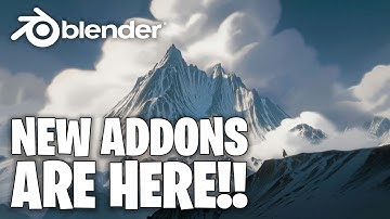 New Blender Addons You Probably Missed!