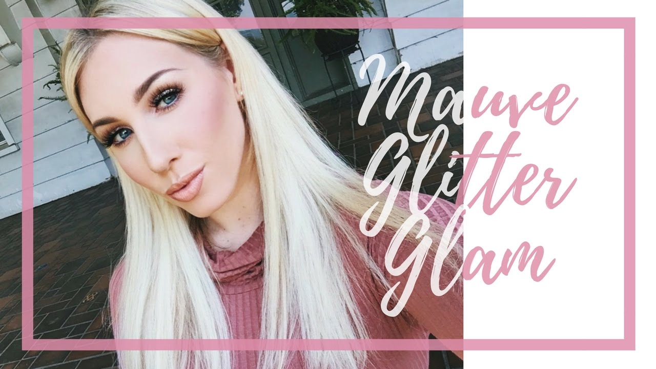 Soft Mauve + Glitter | Allie Bangor