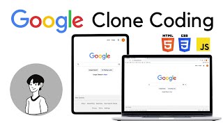 Google Clone with Step by Step guide using HTML CSS JS (Fully Responsive!)