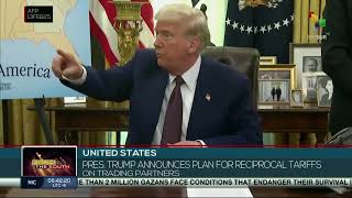 President Trump announces plan for reciprocal tariffs on trading partners