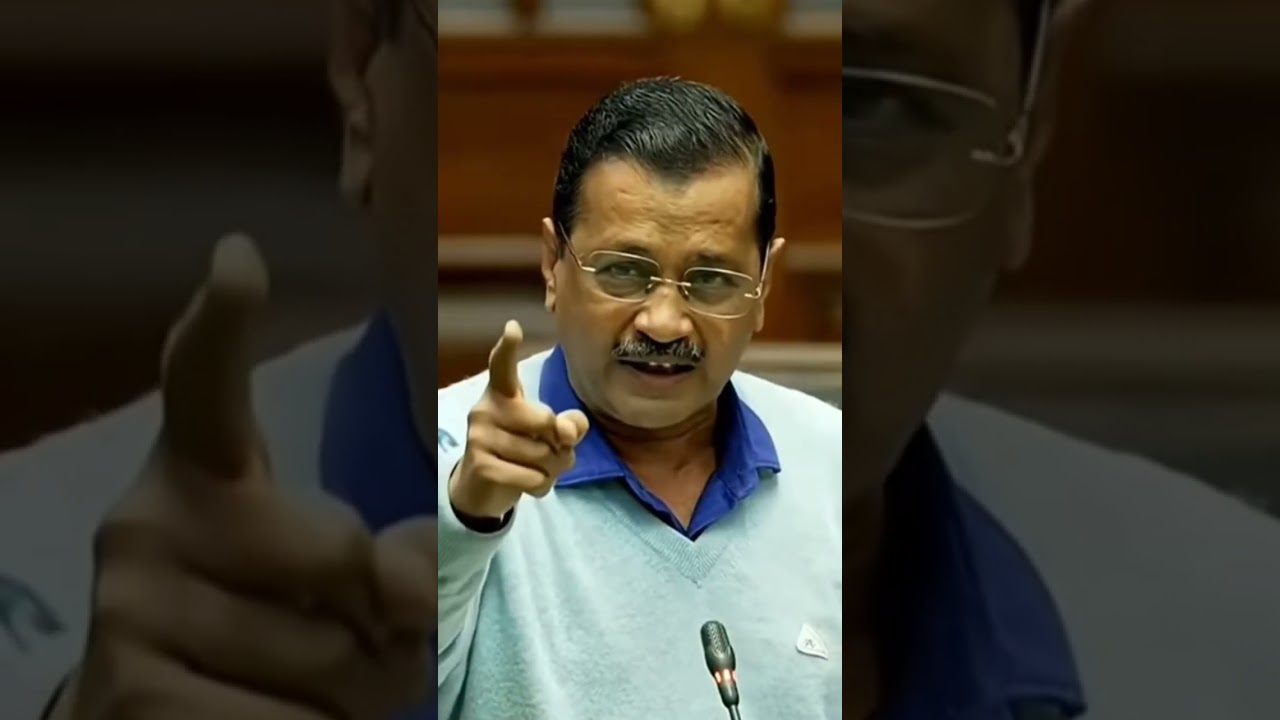 fiery speech by Arvind Kejriwal