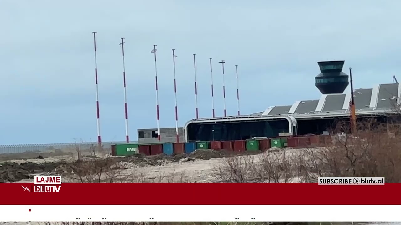 Aeroporti i Vlorës: punimet fokusohen te terminali dhe fasada
