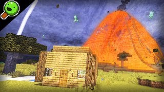 Minecraft, But Every 5 Minutes There's A Natural Disaster