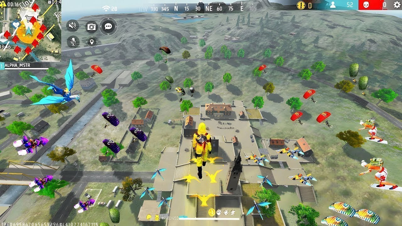 52 Kills💪 99% HEADSHOT🎯SCAR+MP40⚡| SOLO VS SQUAD🪂 FULL GAME⚡INTEL I5🖥FREE FIRE | Ronaldo FF