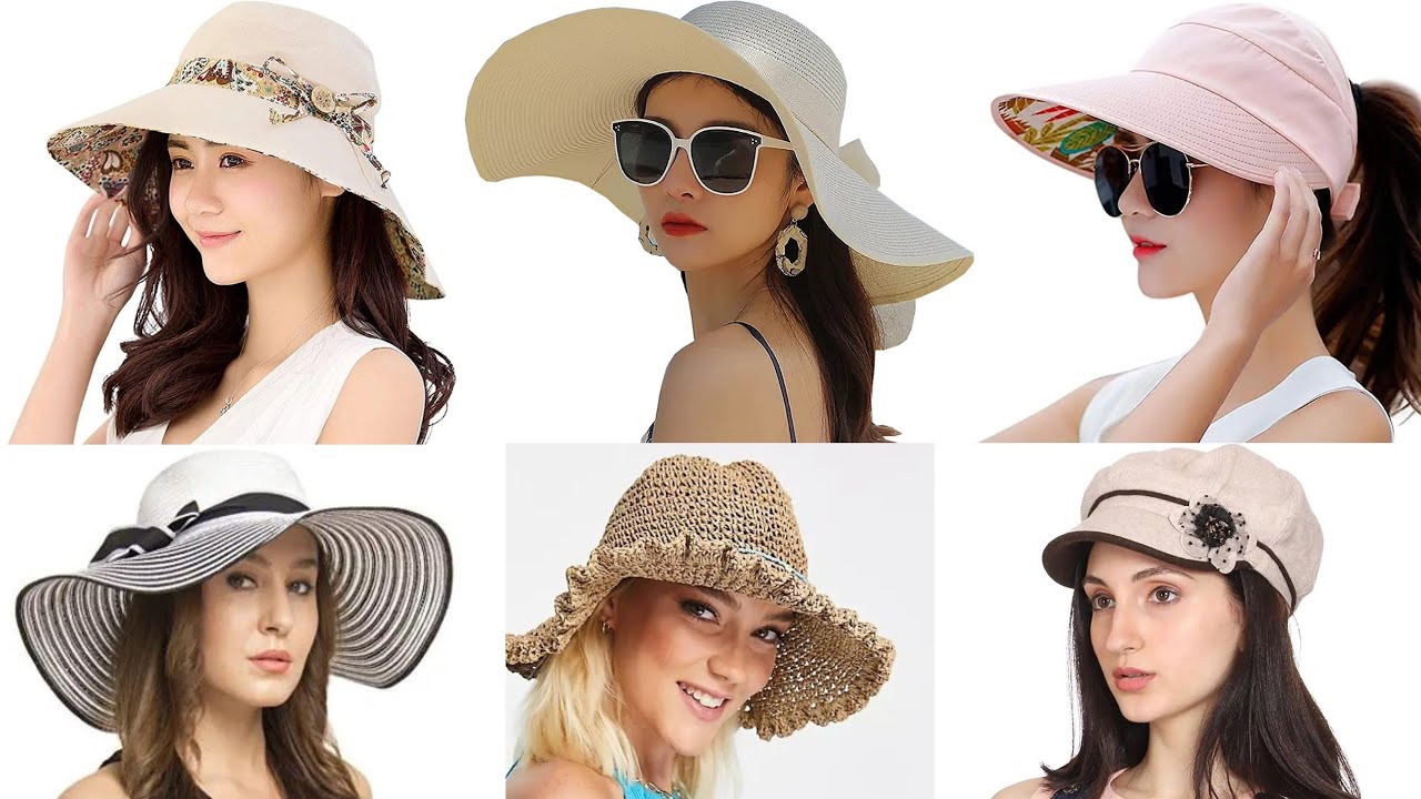 Hat for girls & ladies | Picnic hat | Outdoor hat | Latest and stylish hats |  👒 🎩 | 